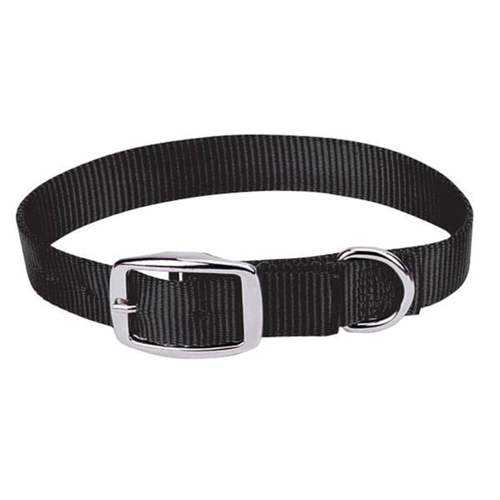 image of Choice Nylon Dog Collar, Black, 5/8-inch X 9-inch