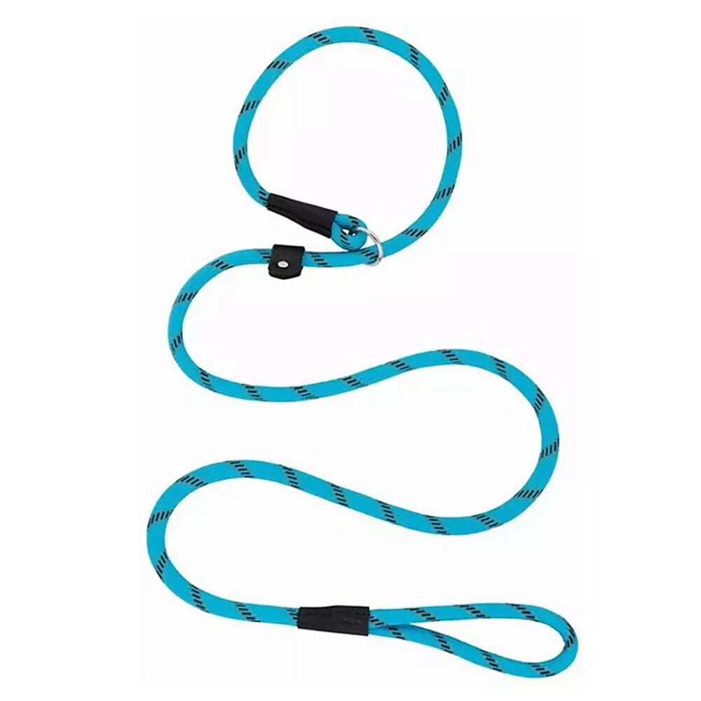 image of Rope Slip Lead, Light Blue, 1/2 in x 6 ft