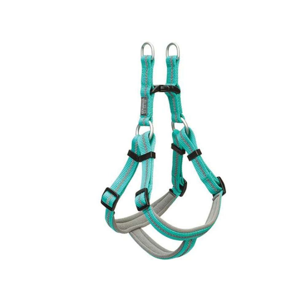 image of Reflective Neoprene Lined Dog Harness, Large, Mint