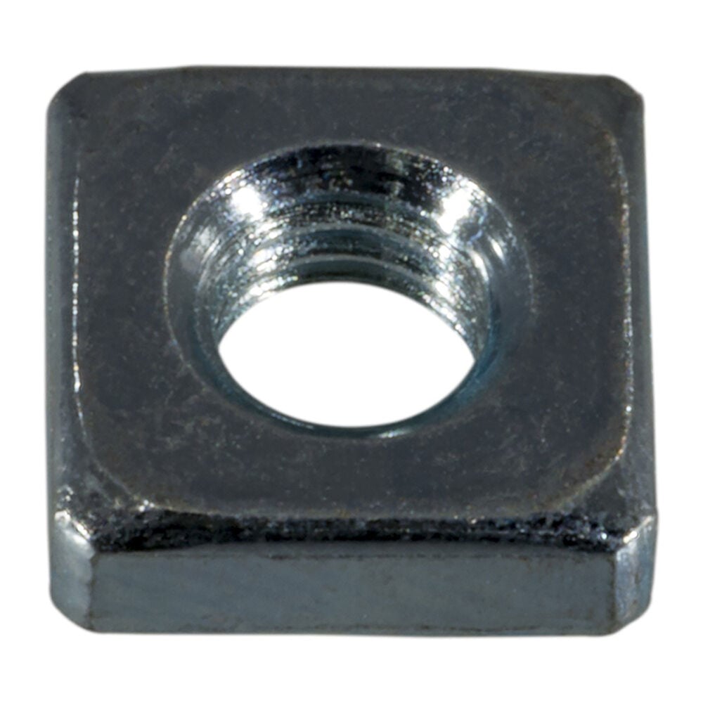 image of Square Nuts, 10-32, Zinc, 3-Piece