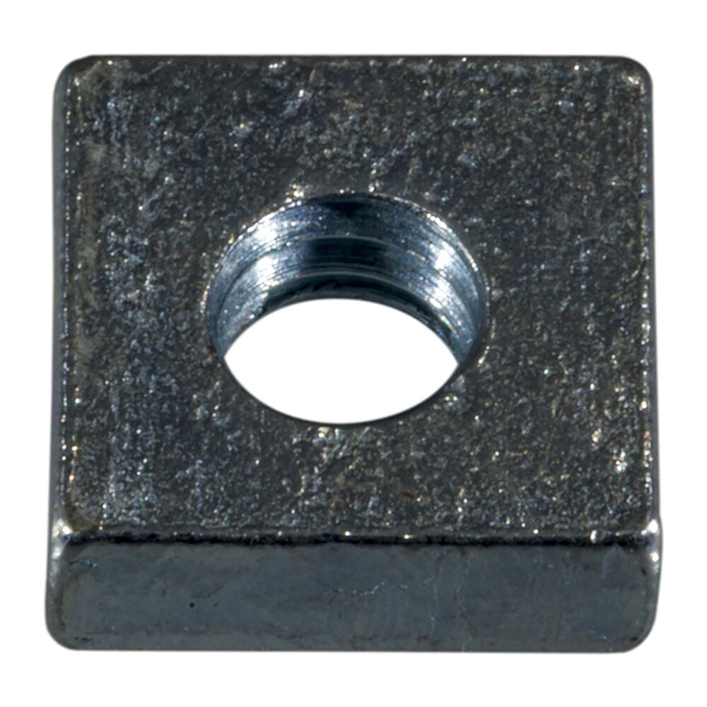 image of Square Nuts, 12-24, Zinc, 3-Piece