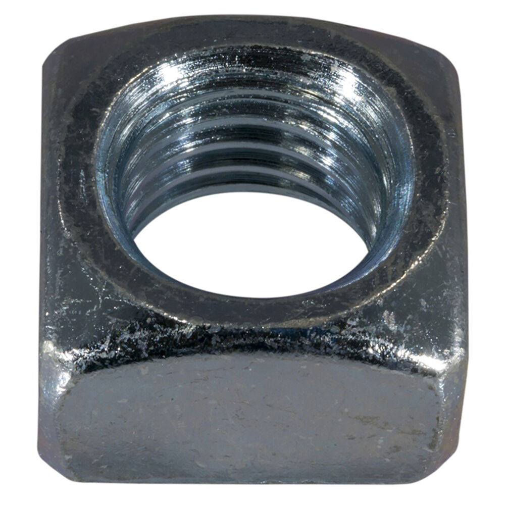 image of Square Nuts, 3/4-10, Zinc, 1-Piece