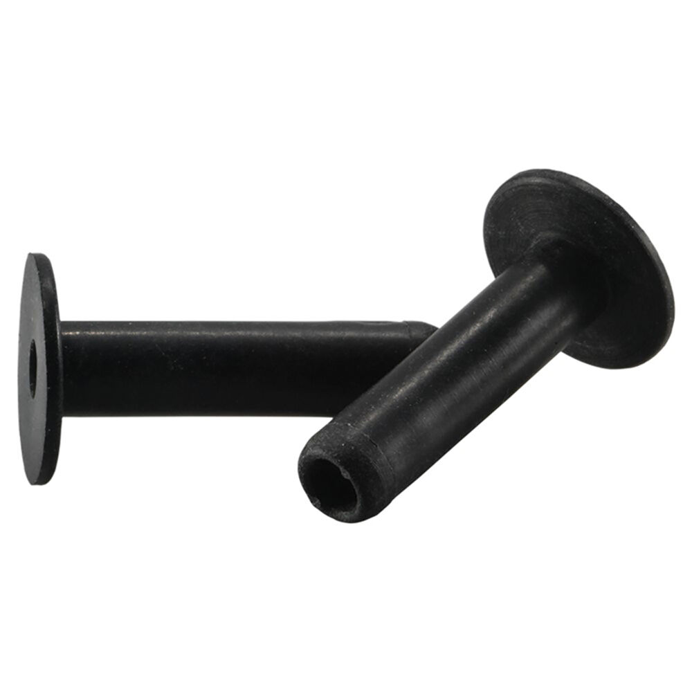 image of Wide Head Expansion Nuts, 6-32 x 1, Rubber, 1-Piece