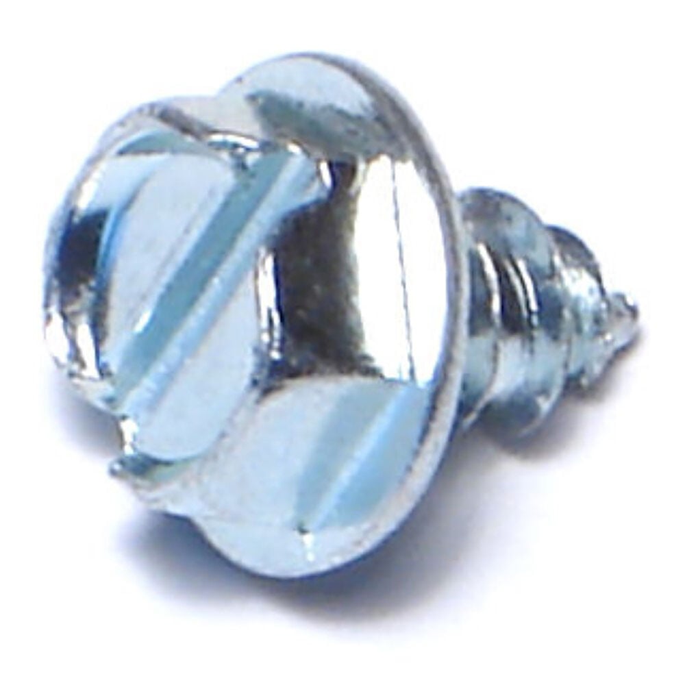 image of Hex Washer Head Type -InchA-Inch Sheet Metal Screws, 8 x 1/4, Zinc, 2-Piece