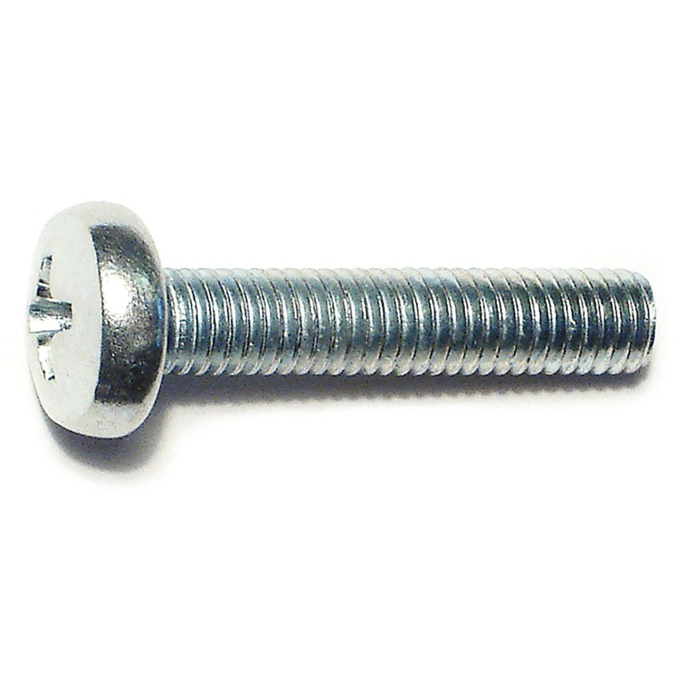 image of M5-.8 x 25mm Phillips Pan Machine Screws - 85814
