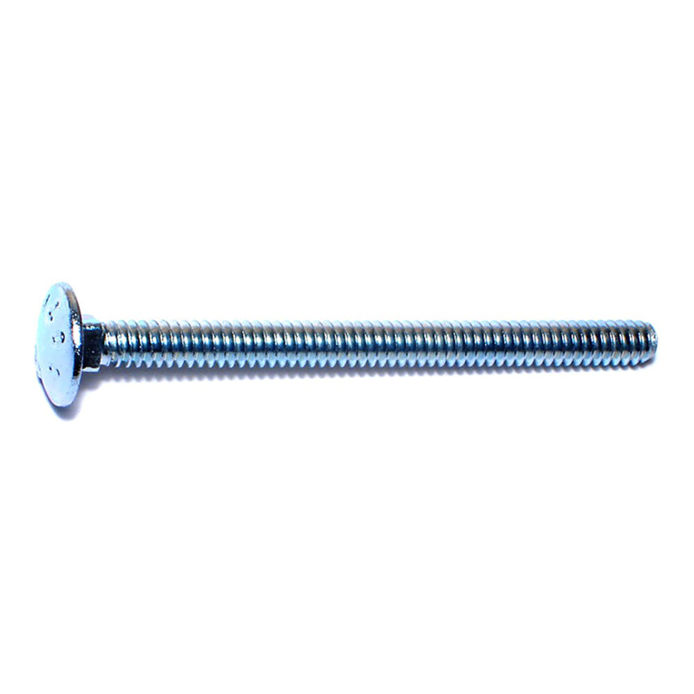 image of Carriage Bolts, 3/16-24 x 2-1/2, Zinc, 1-Piece