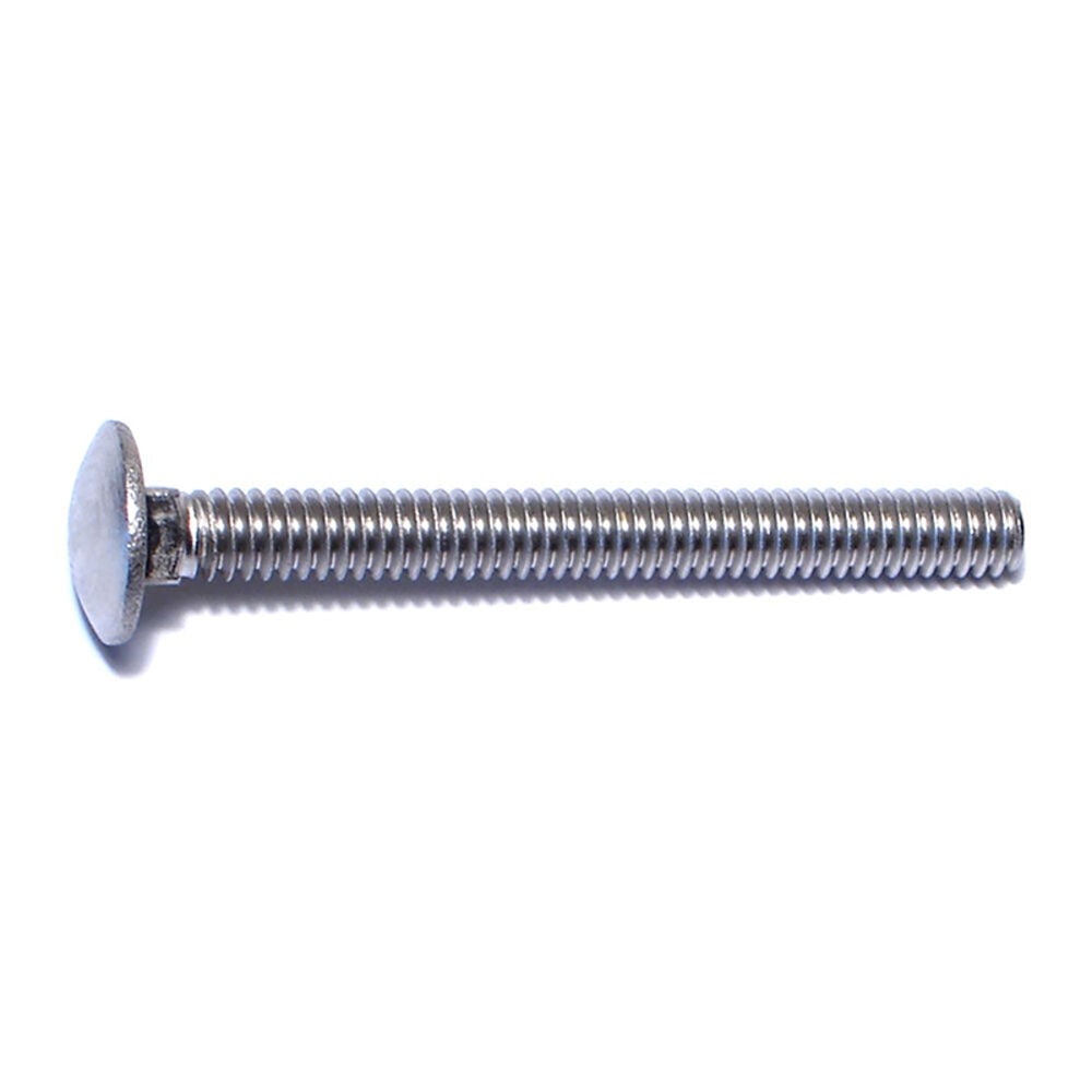 image of 1/4-20 x 2-1/2 Stainless Carriage Bolts - 86091