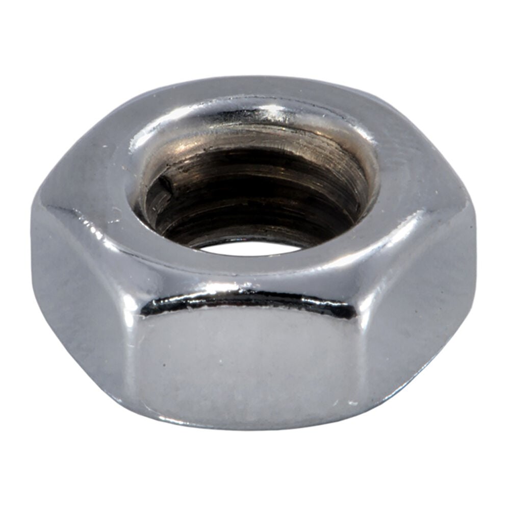 image of Metric Hex Nuts - Coarse, 10mm-1.50, Chrome, 1-Piece