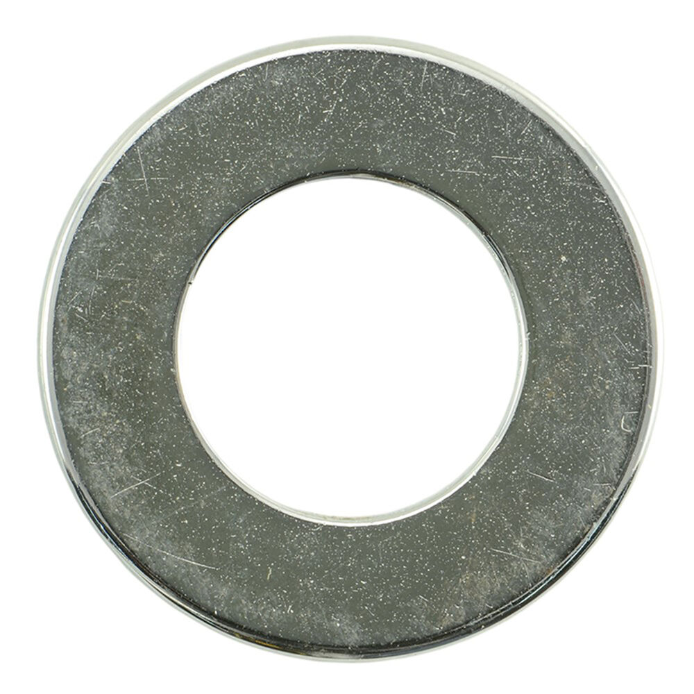 image of Flat Washers, 8mm, Chrome, 1-Piece