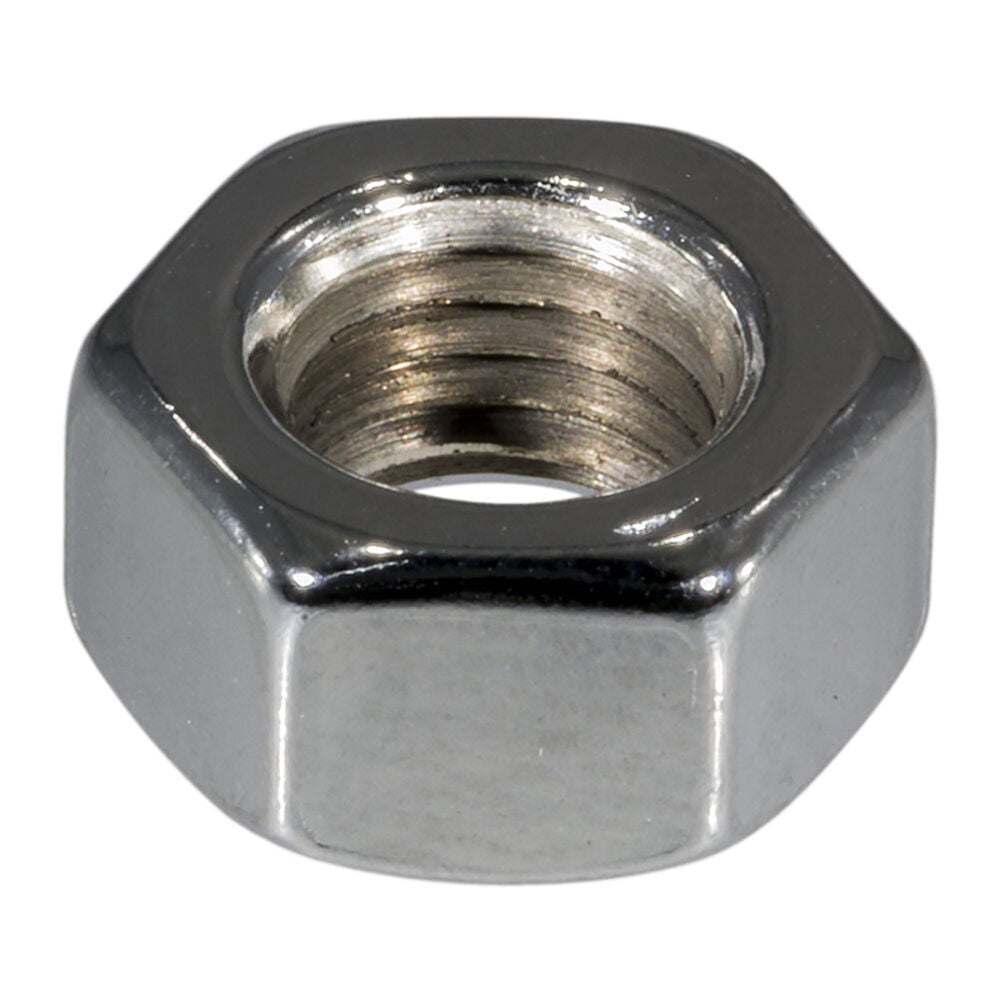 image of Fine Hex Nuts - Grade 5, 5/16-24, Chrome, 1-Piece