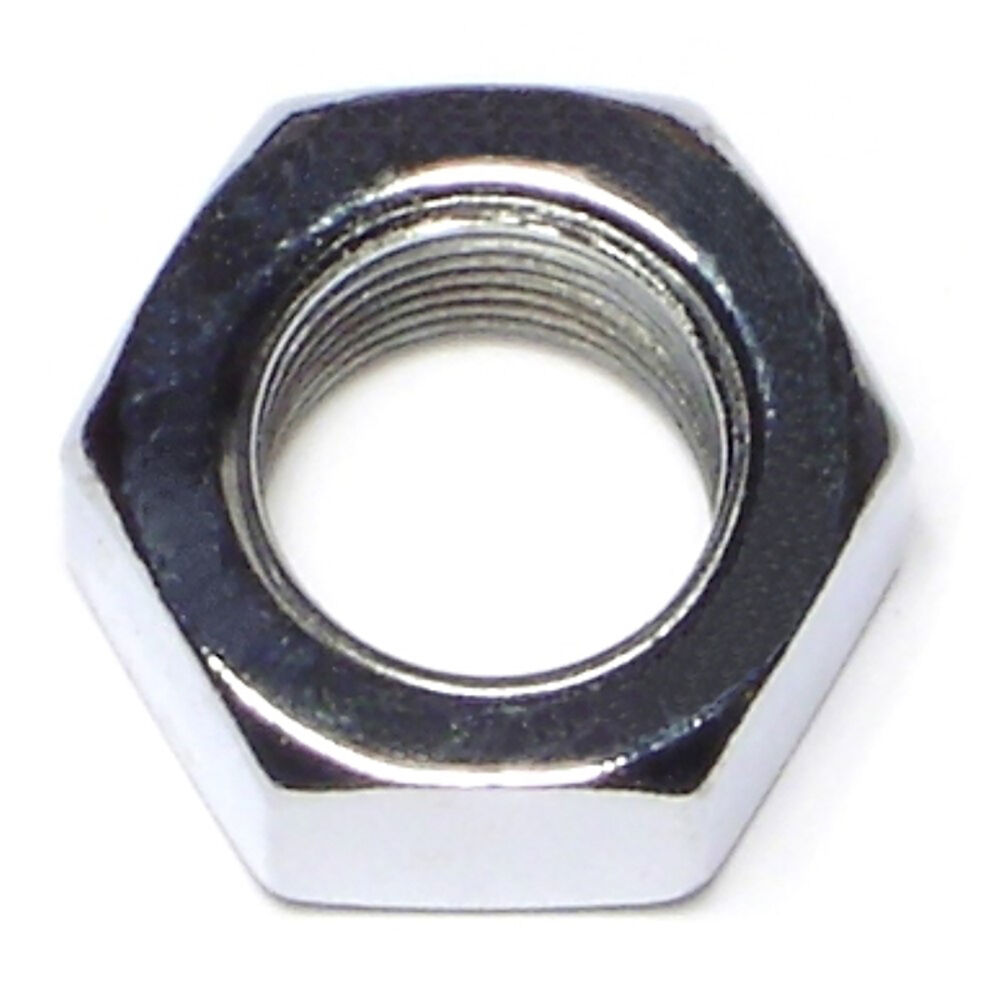 image of Fine Hex Nuts - Grade 5, 1/2-20, Chrome, 1-Piece