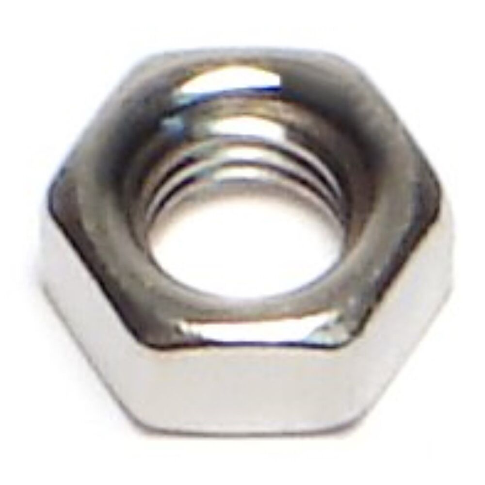 image of Hex Nuts, 5mm-0.80, Stainless, 2-Piece