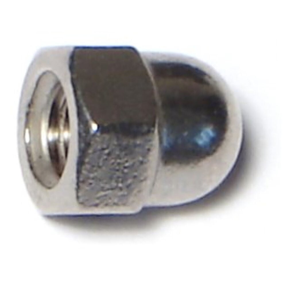 image of Acorn Cap Nuts, 6mm-1.00, Stainless, 1-Piece