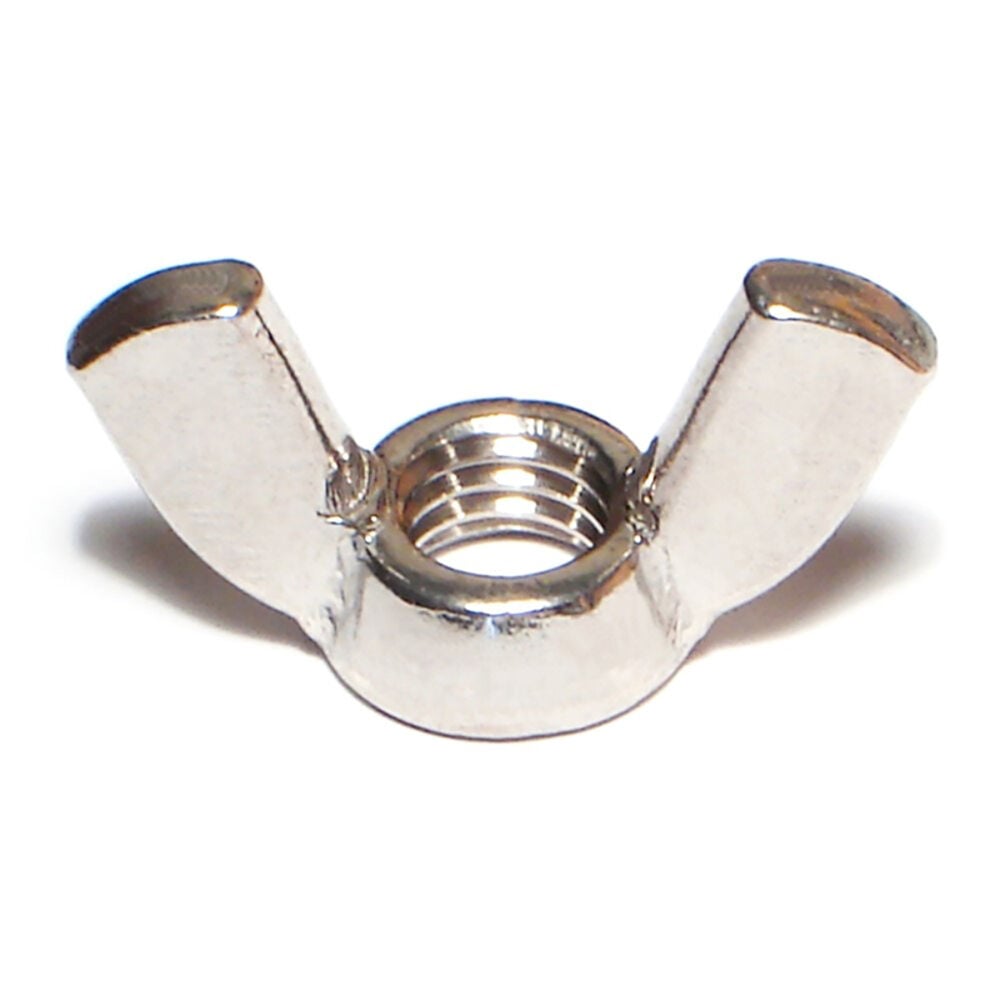 image of Wing Nuts, 10mm-1.50, Stainless, 1-Piece