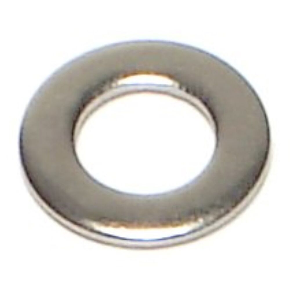 image of Flat Washers, 5mm, Stainless, 4-Piece