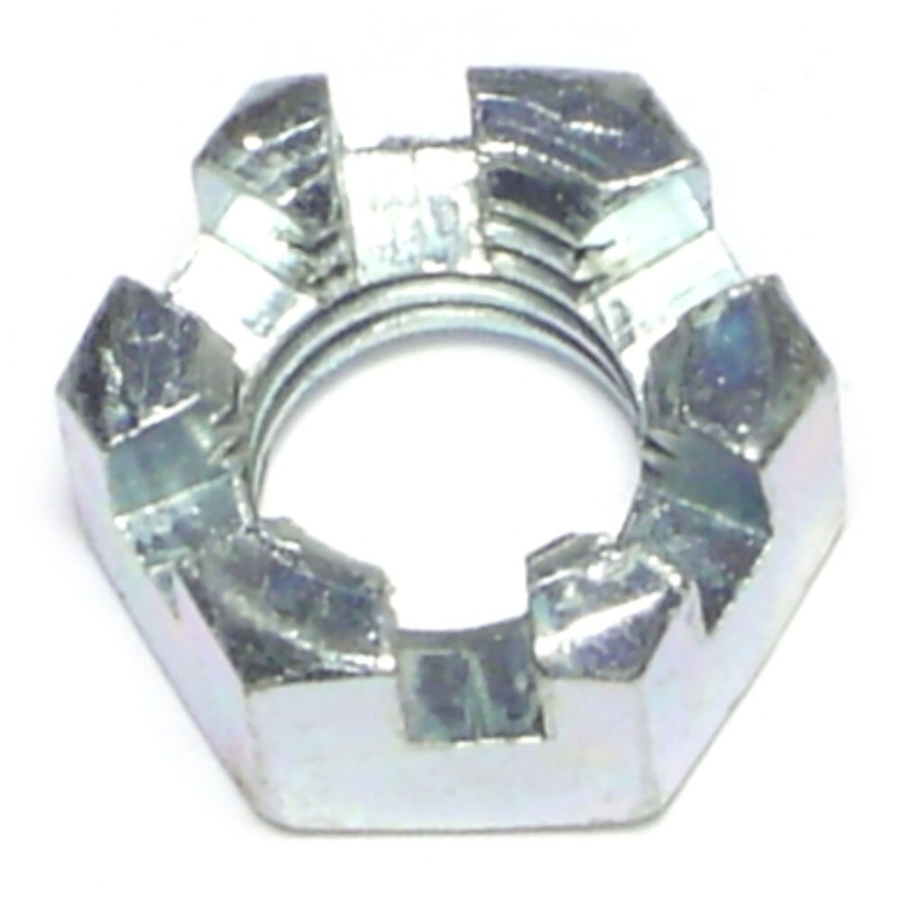 image of 1/2-13 Coarse Slotted Hex Nuts - 87611