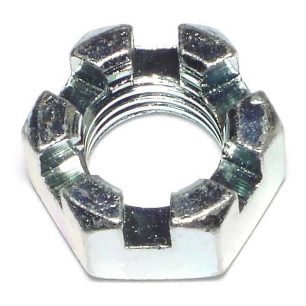 image of 3/4-10 Coarse Slotted Hex Nuts - 87614