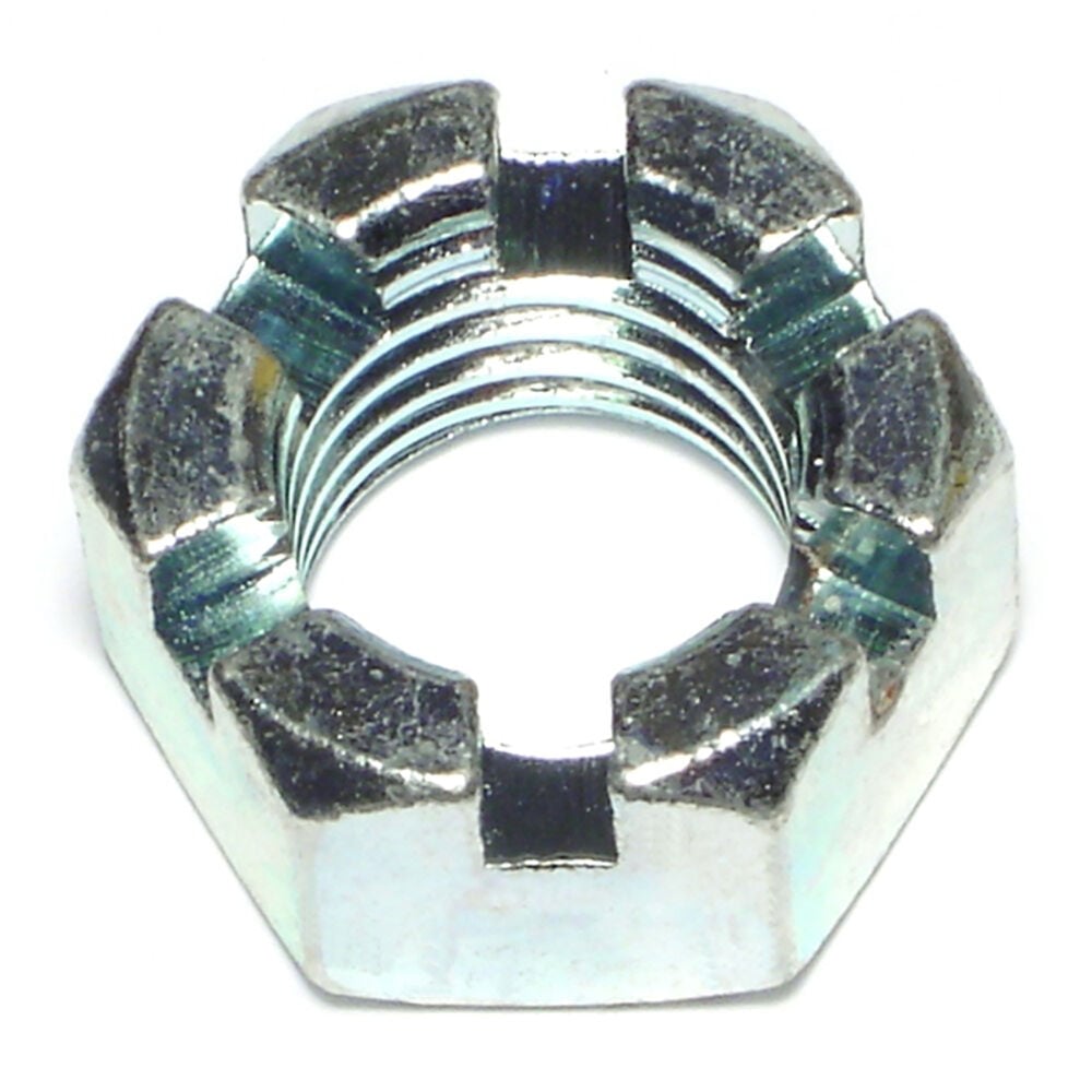 image of 7/8-9 Coarse Slotted Hex Nuts - 87615