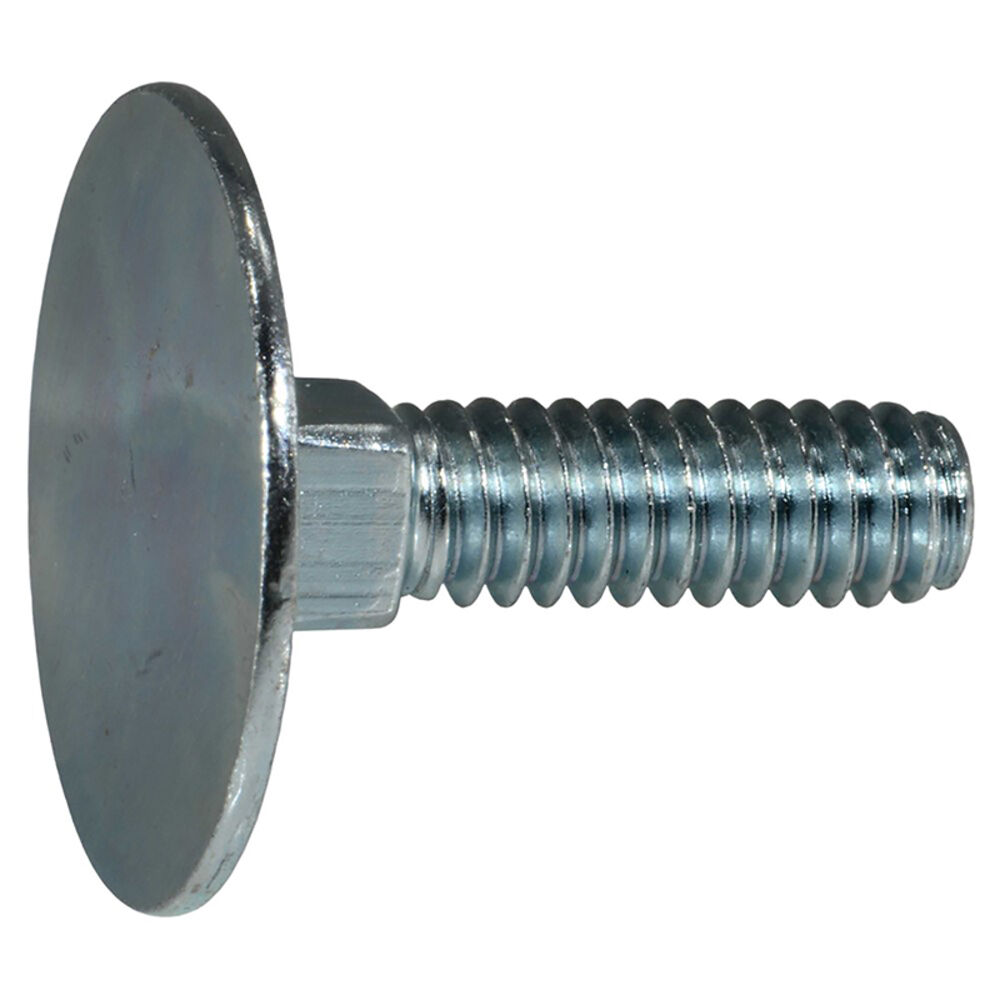 image of Elevator Bolts, 1/4-20 x 1, Zinc, 1-Piece