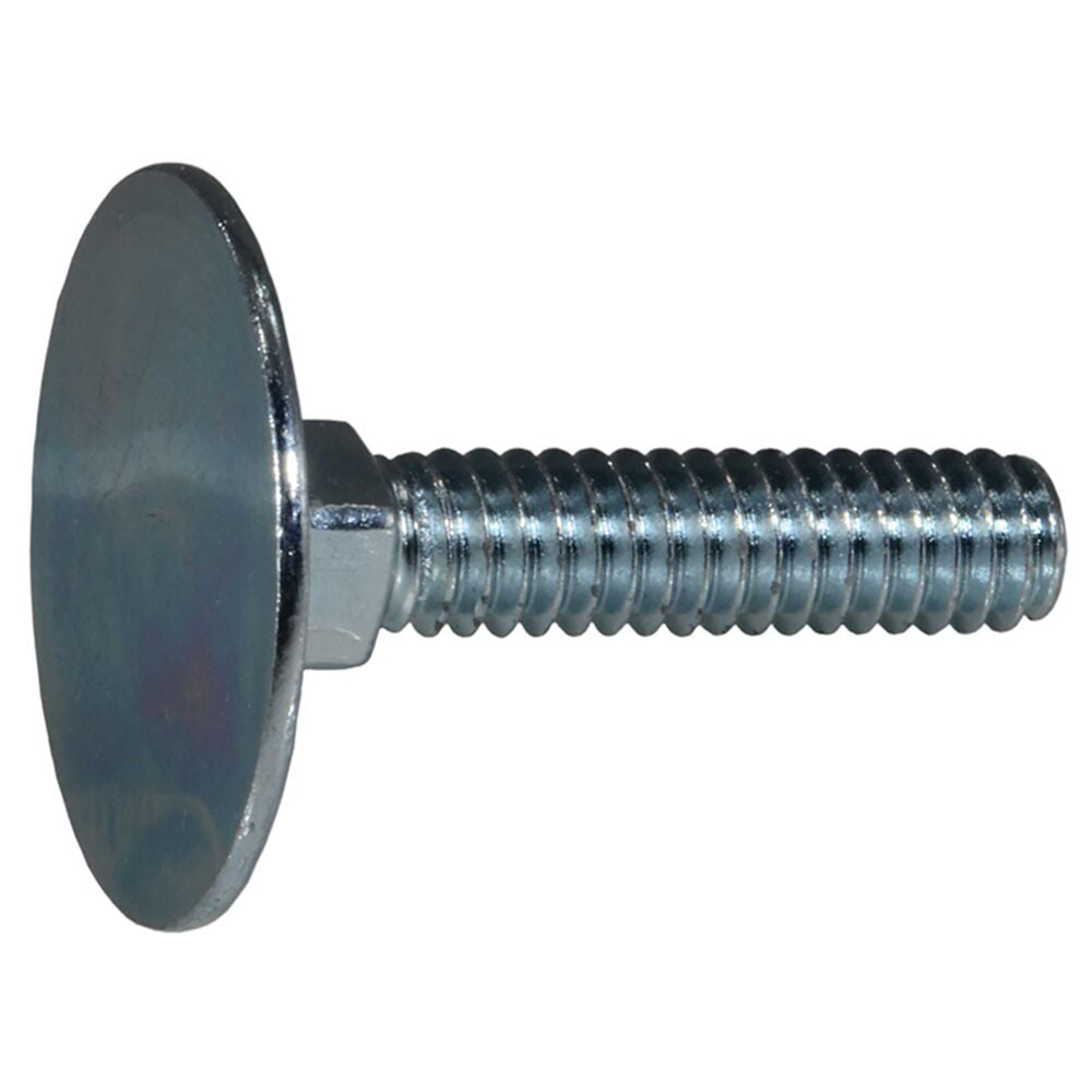 image of Elevator Bolts, 1/4-20 x 1-1/4, Zinc, 1-Piece