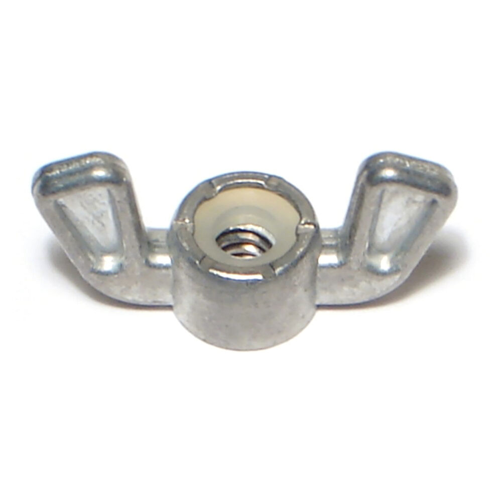 image of #10-24 Grade 2 Nylon Insert Wing Nut - 1 Count