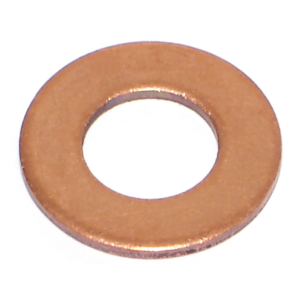 image of SAE Flat Washers, 7/16, Copper, 1-Piece