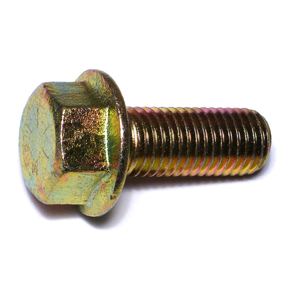 image of Flange Bolts - Grade 8, 3/4-10 x 2, Zinc, 1-Piece