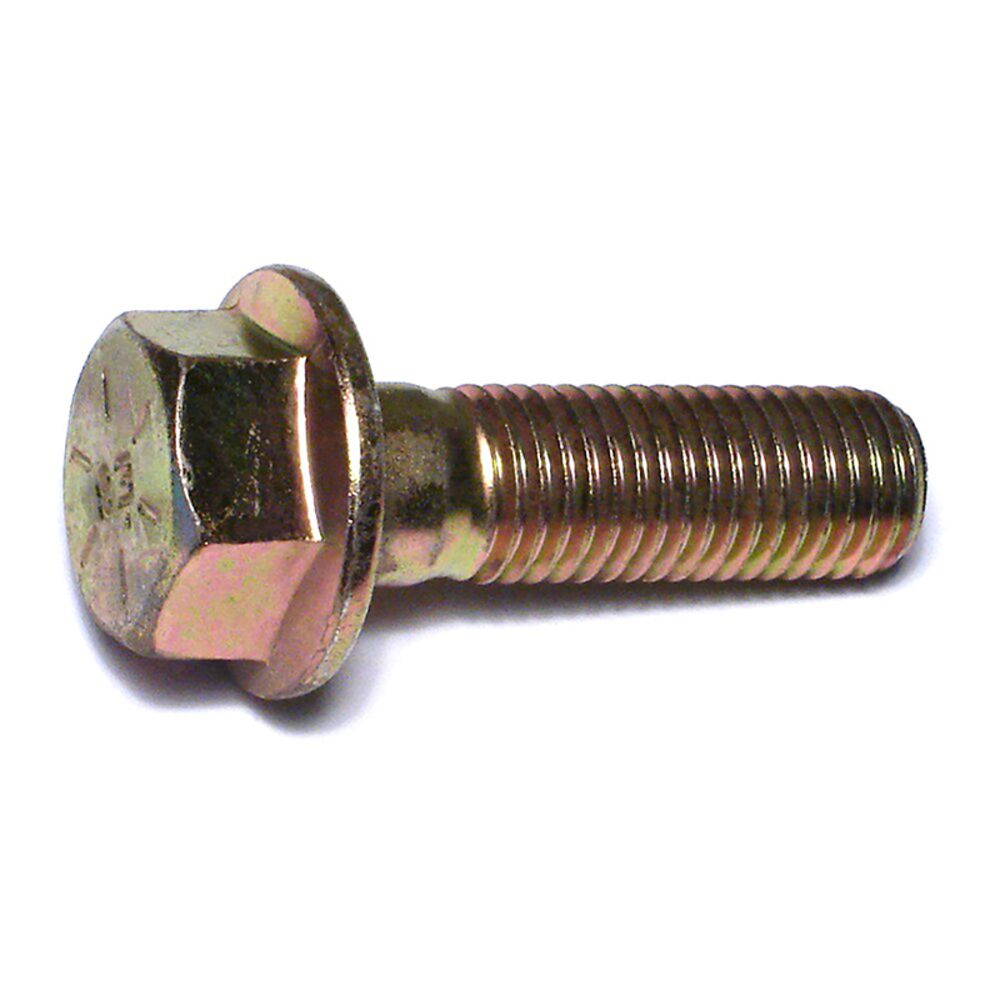 image of Flange Bolts - Grade 8, 3/4-10 x 2-1/2, Zinc, 1-Piece