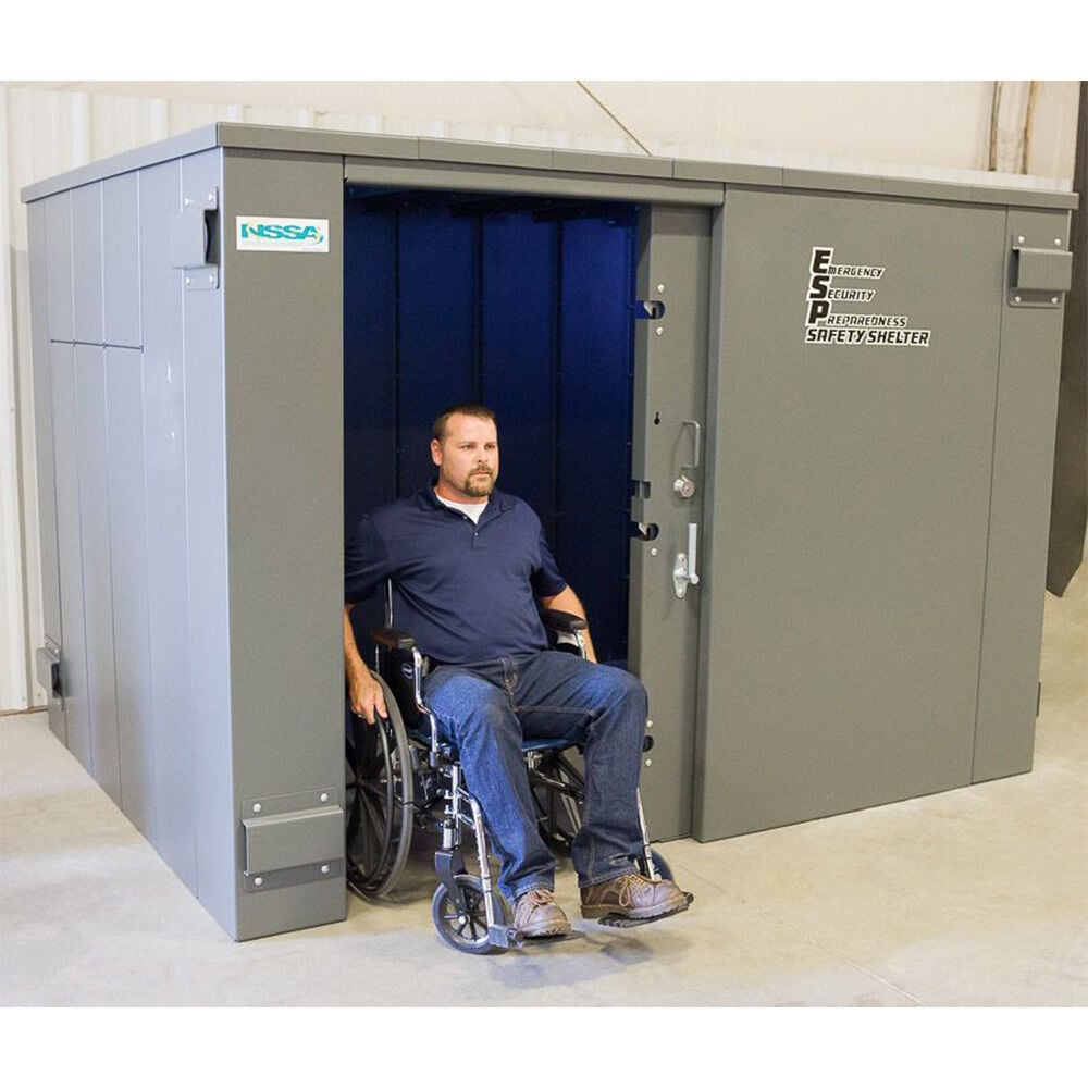image of ESP Safety Shelter- Wheelchair accessible - 20 Person Private / 12 Person Business