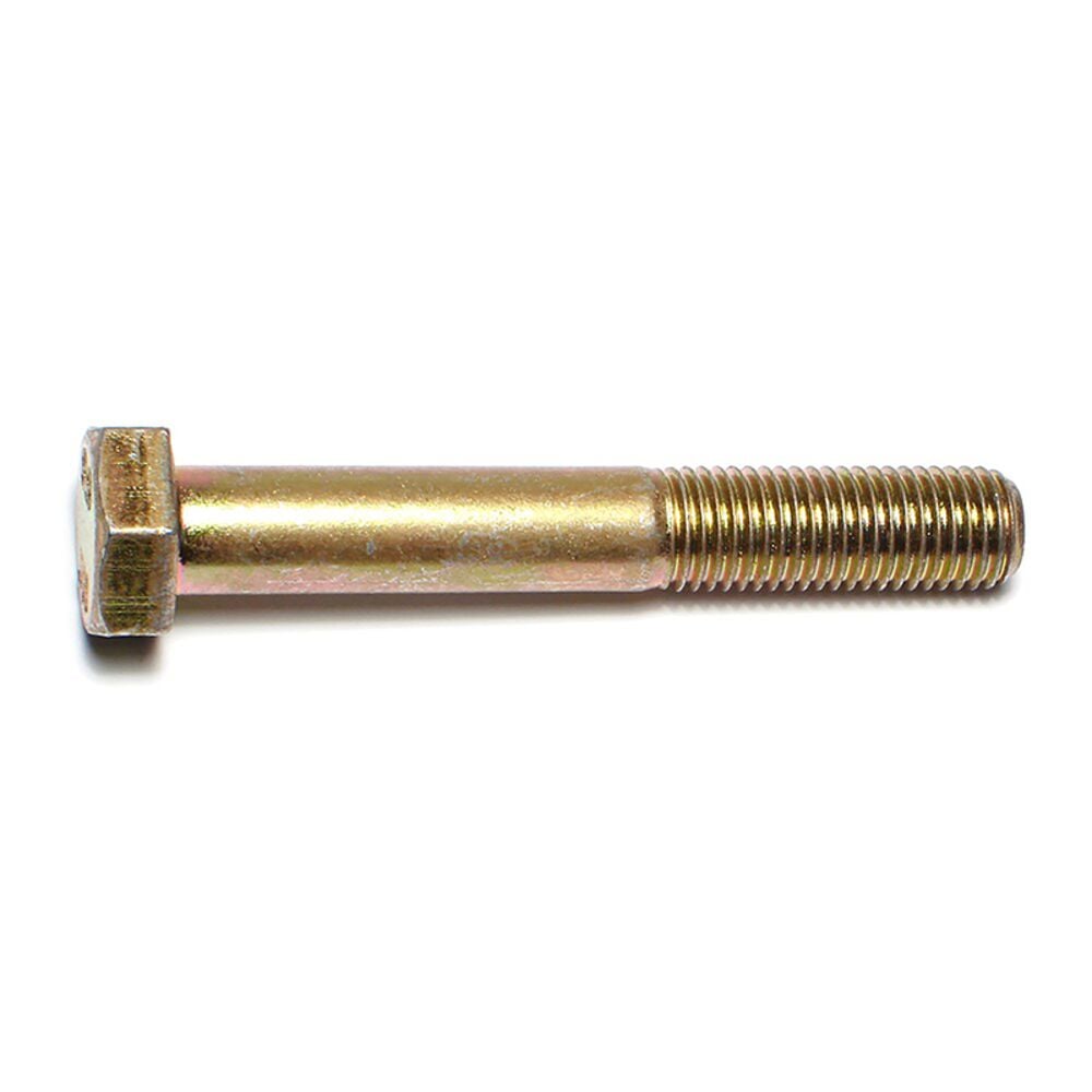image of Metric Hex Bolt, 12mm-1.50 x 80mm, Zinc, 1-Piece
