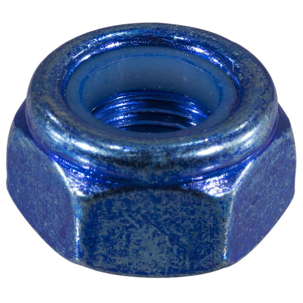 image of Nylon Insert Lock Nuts, 10mm-1.00, Zinc, 1-Piece