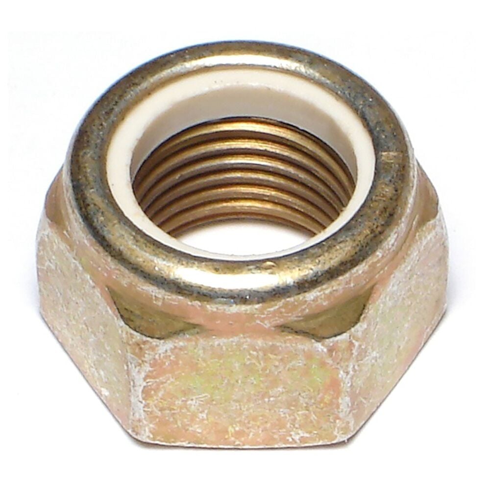image of Nylon Insert Lock Nuts, 16mm-1.50, Zinc, 1-Piece