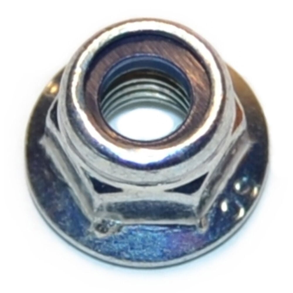 image of 5mm-.80 Zinc Flange Nut