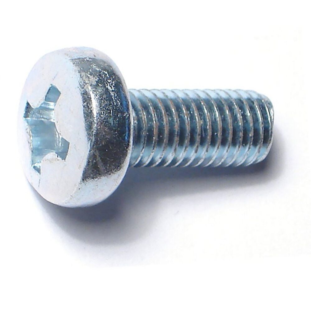 image of 8mm x 20mm Phillips Pan Machine Screws - 88442
