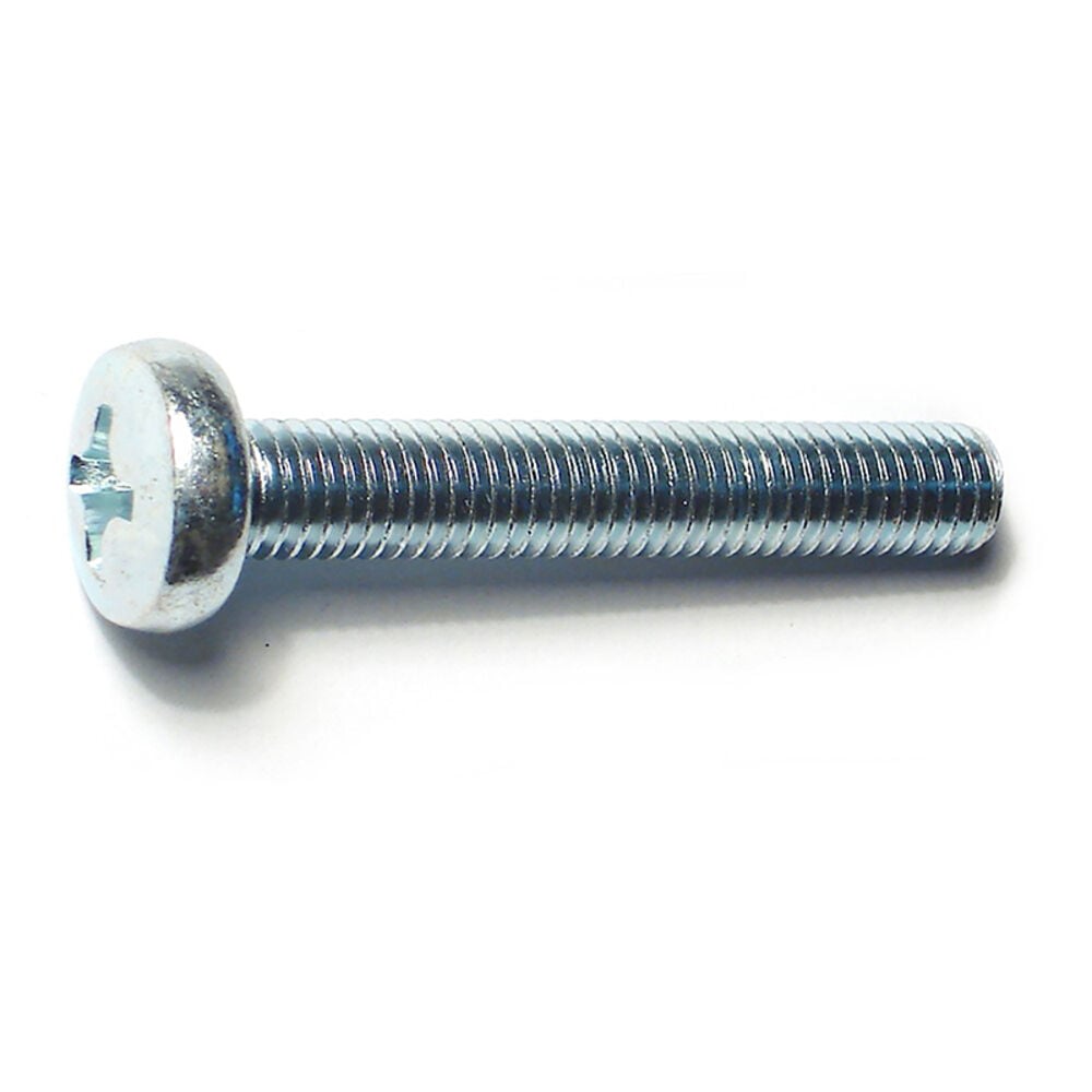 image of 8mm x 50mm Phillips Pan Machine Screws - 88445