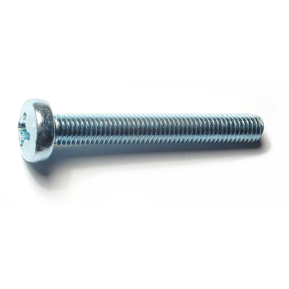 image of 8mm x 60mm Phillips Pan Machine Screws - 88446