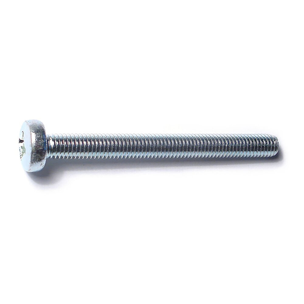 image of 8mm x 80mm Phillips Pan Machine Screws - 88448