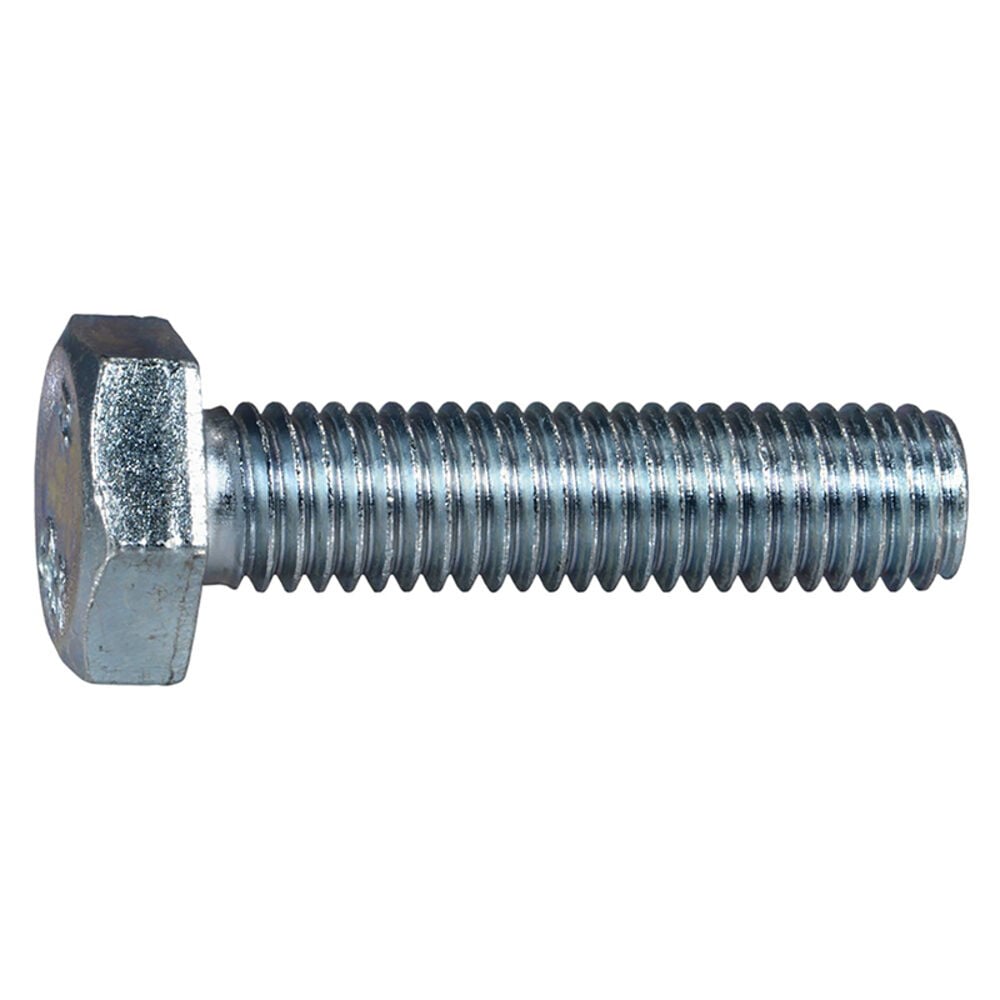 image of Metric Full Thread Bolt, 10mm-1.50 x 40mm, Zinc, 1-Piece