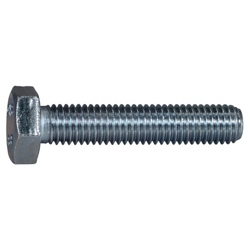 image of Metric Full Thread Bolt, 10mm-1.50 x 50mm, Zinc, 1-Piece