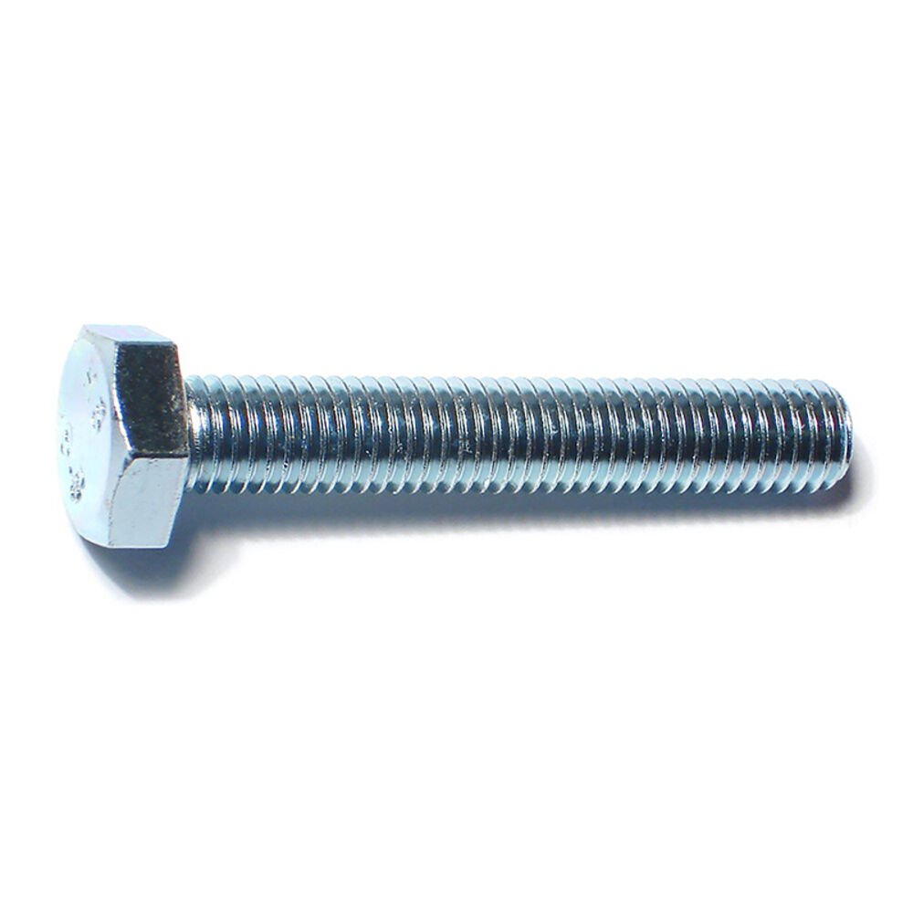 image of Metric Full Thread Bolt, 10mm-1.50 x 60mm, Zinc, 1-Piece