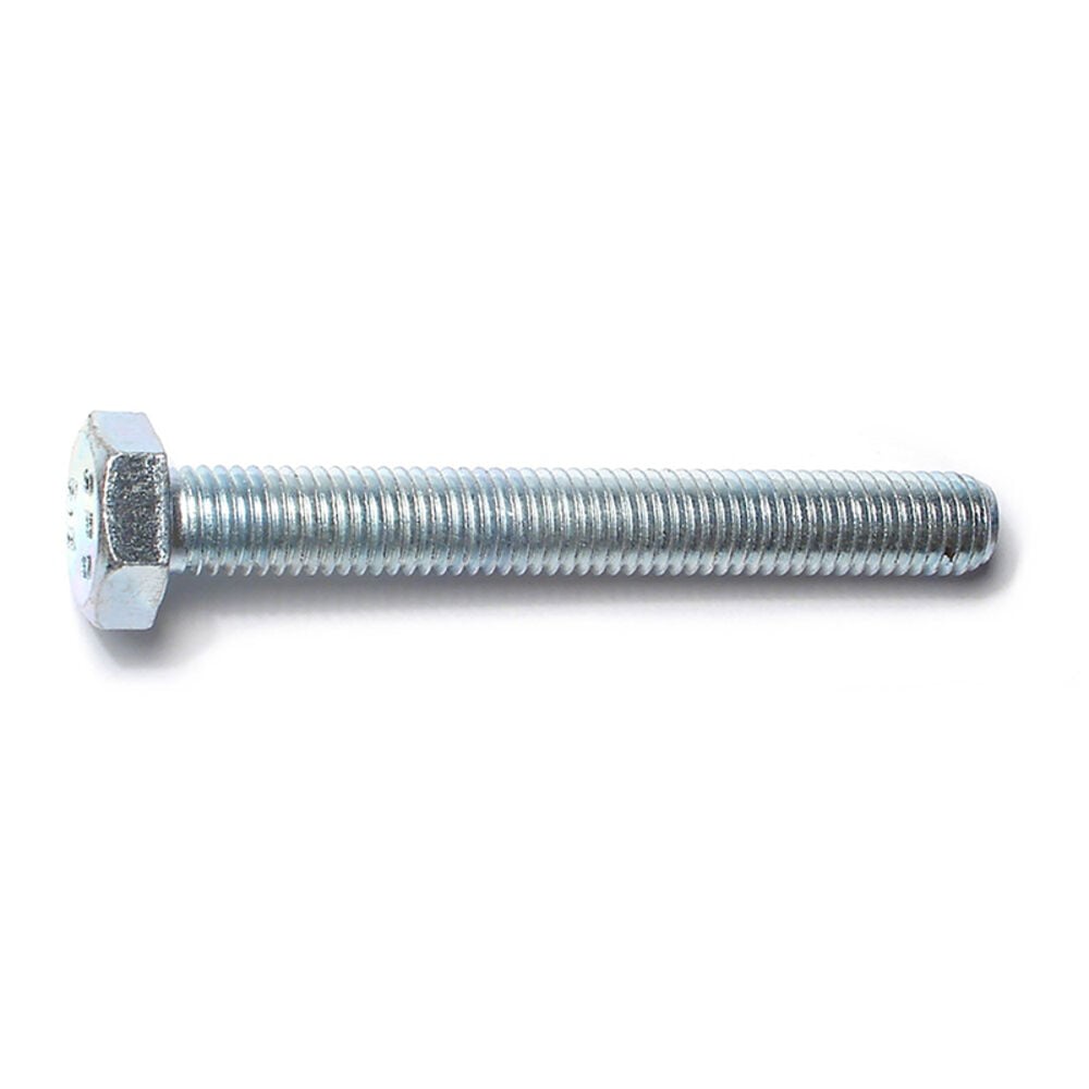 image of Metric Full Thread Bolt, 10mm-1.50 x 80mm, Zinc, 1-Piece