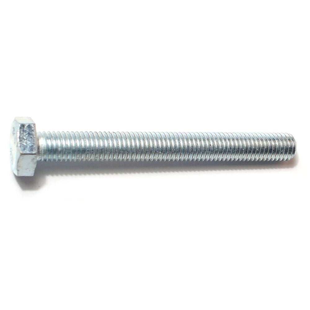 image of Metric Full Thread Bolt, 10mm-1.50 x 90mm, Zinc, 1-Piece