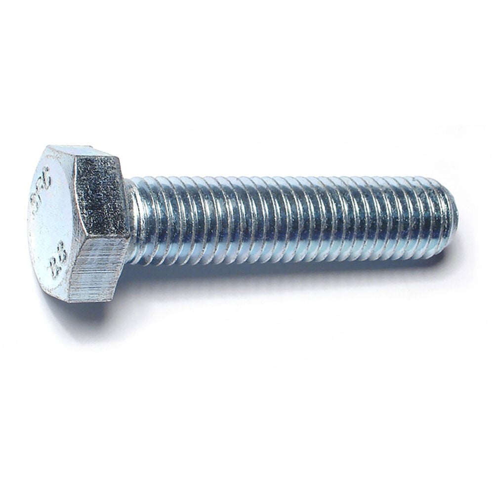image of Metric Full Thread Bolt, 14mm-2.00 x 60mm, Zinc, 1-Piece