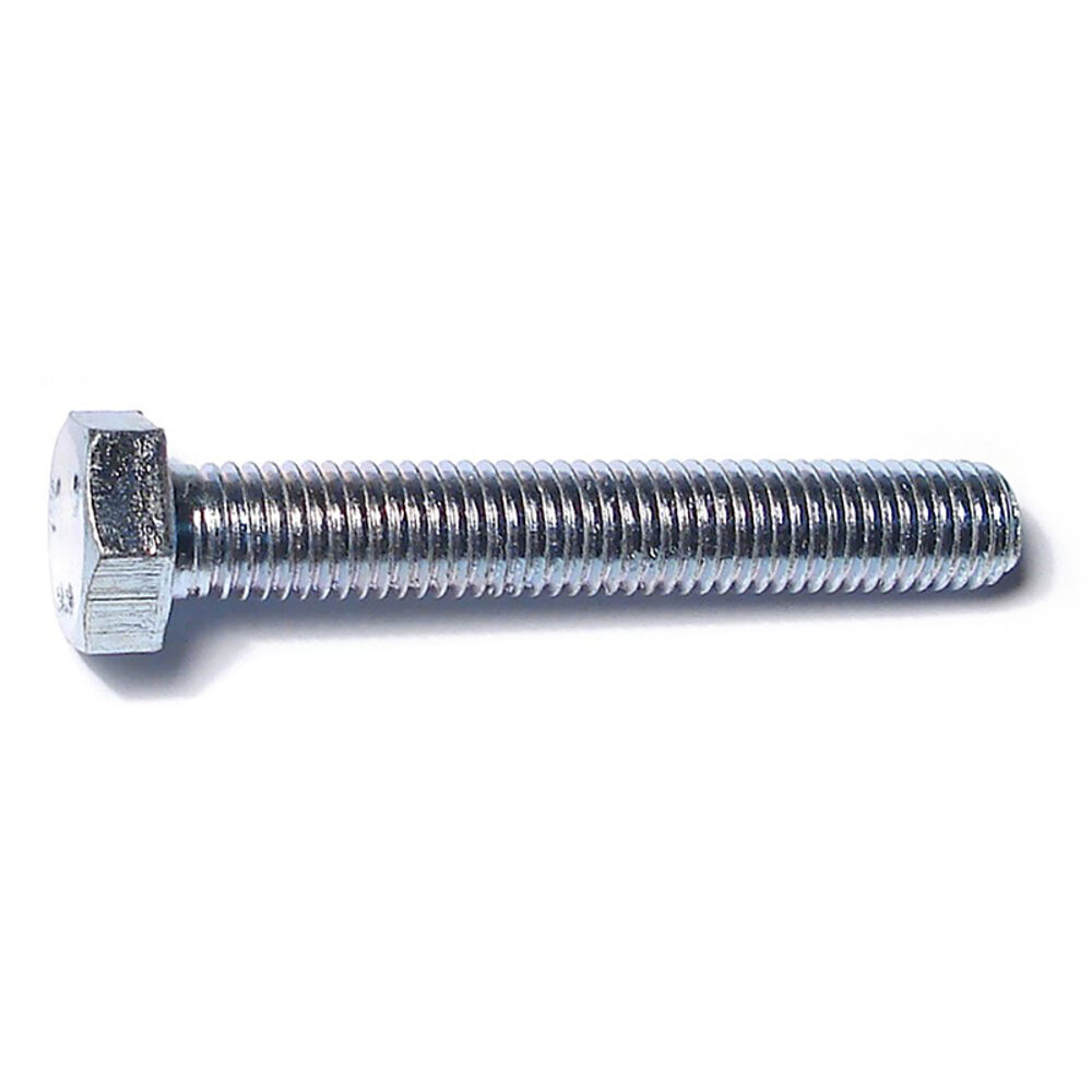 image of Metric Full Thread Bolt, 14mm-2.00 x 90mm, Zinc, 1-Piece
