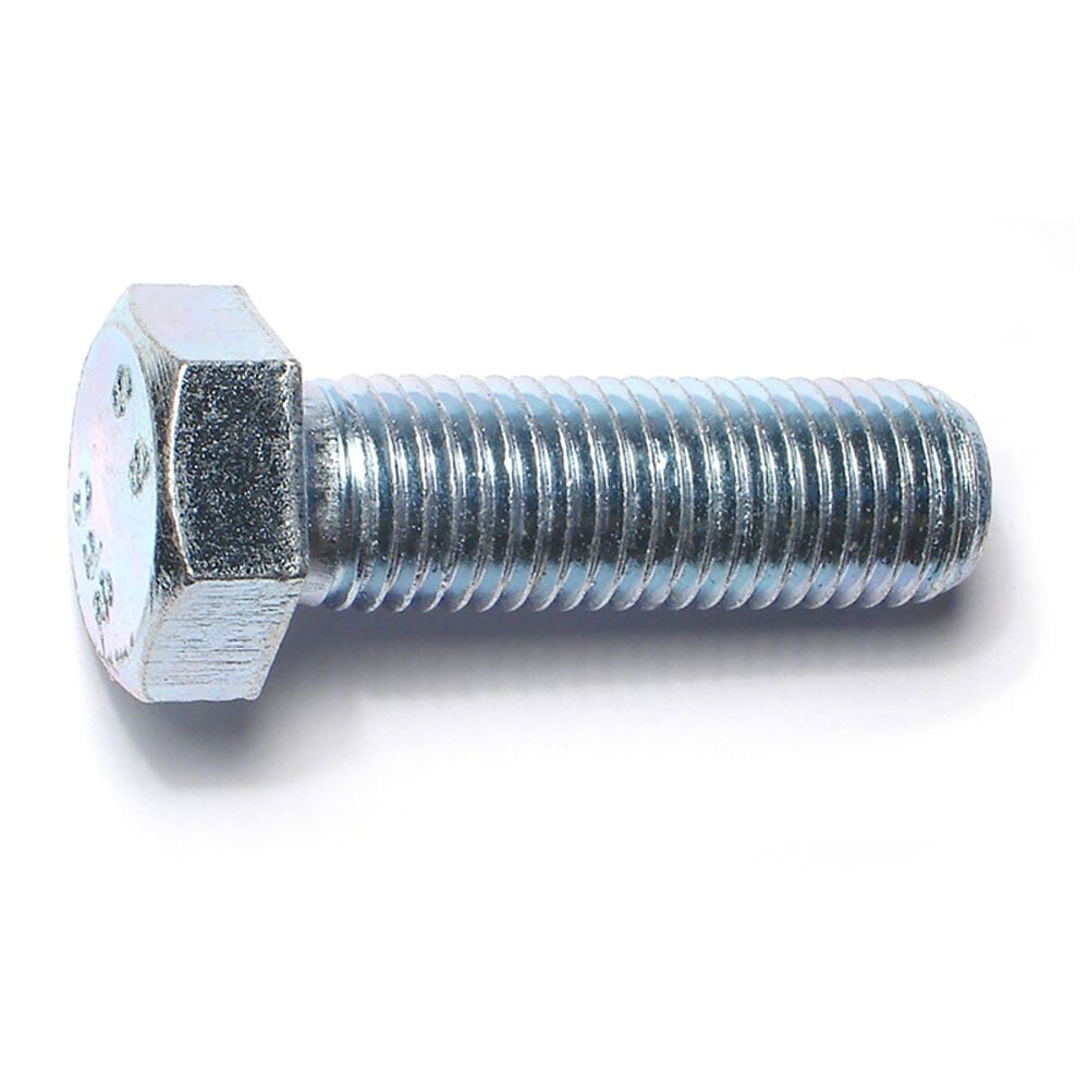 image of Metric Full Thread Bolt, 16mm-2.00 x 50mm, Zinc, 1-Piece