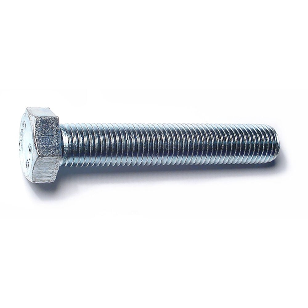 image of Metric Full Thread Bolt, 16mm-2.00 x 90mm, Zinc, 1-Piece