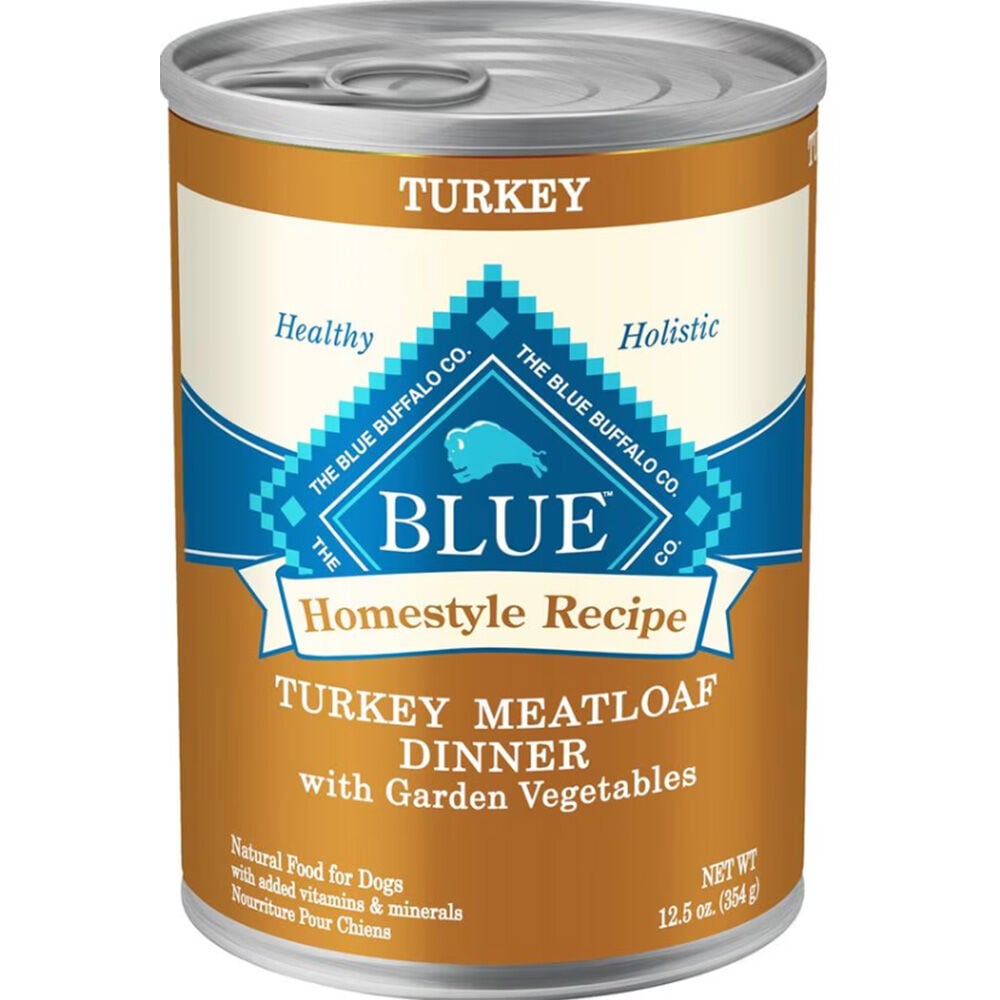 image of BLUE Homestyle Recipe Turkey Meatloaf Dinner with Garden Vegetables, 12.5 oz
