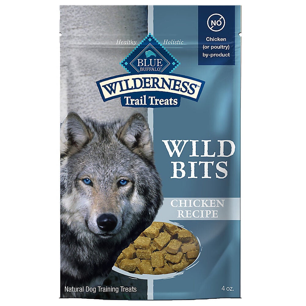 image of BLUE Wilderness Wild Bits Chicken Grain Free Dog Training Treats