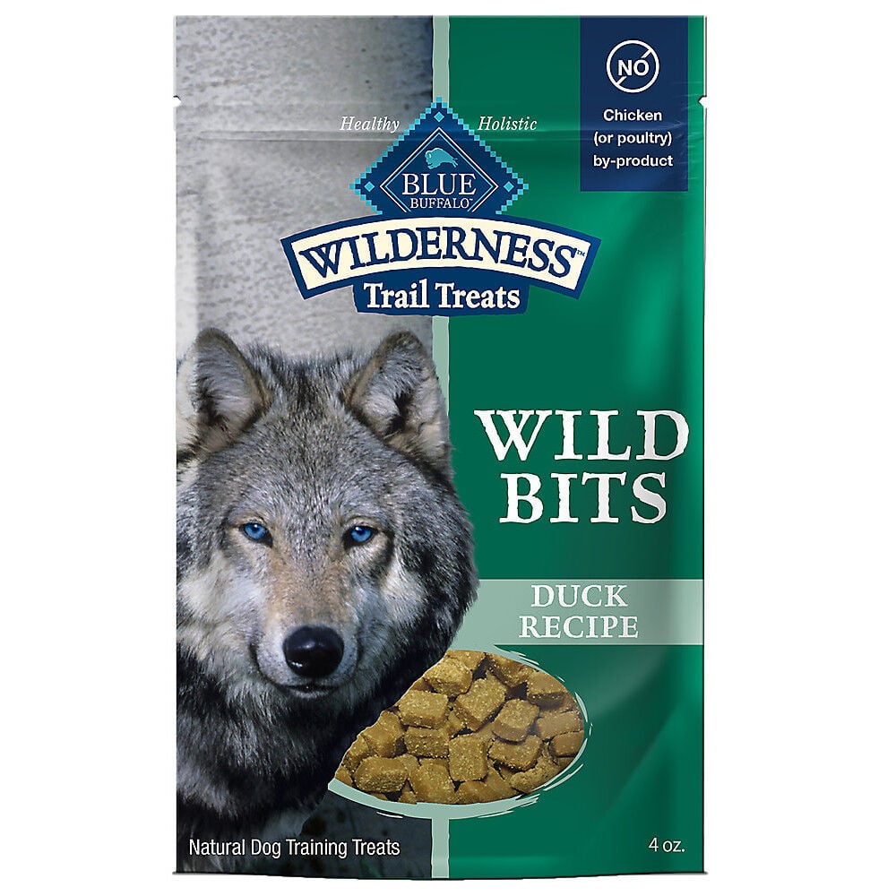 image of BLUE Wilderness Wild Bits Duck Grain Free Dog Training Treats