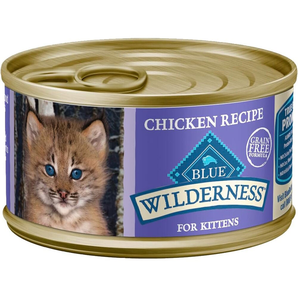 image of Wet Kitten Food- Wilderness, Chicken, 3 oz